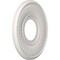 Ekena Millwork Berkshire PVC Medallion (Canopies up to 4 1/2"), 10"OD x 3 1/2"ID x 3/4"P, Satin Blossom White CMP10BEGBW - alternate 5